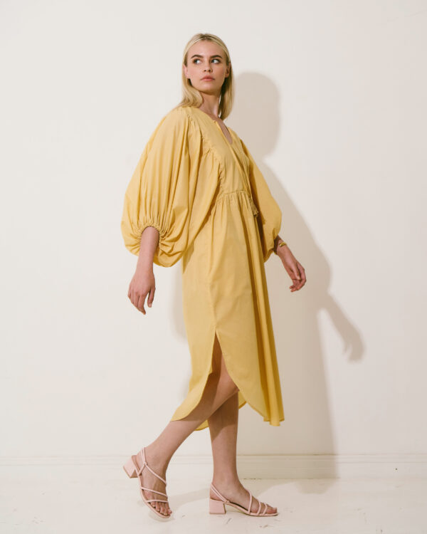 Greta Dress  Natural – Asha Eleven